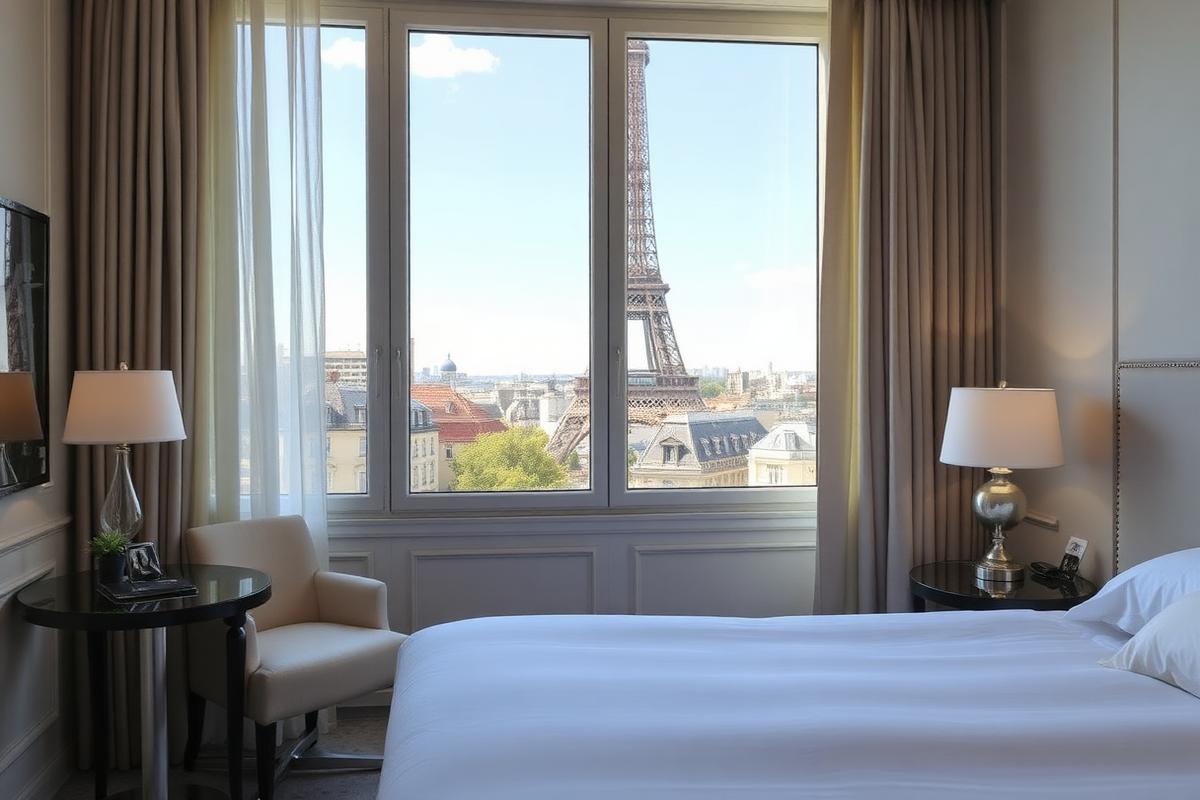 Hôtel Panorama Iéna, hôtel à Paris — Tour Eiffel — Trocadéro